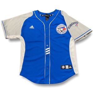 ADIDAS BLUE JAYS JERSEY - (S-M)